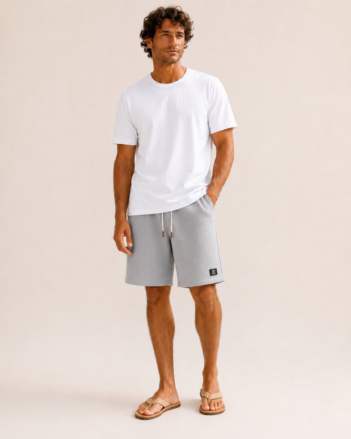 Bermudas chandal casual - 5-gris