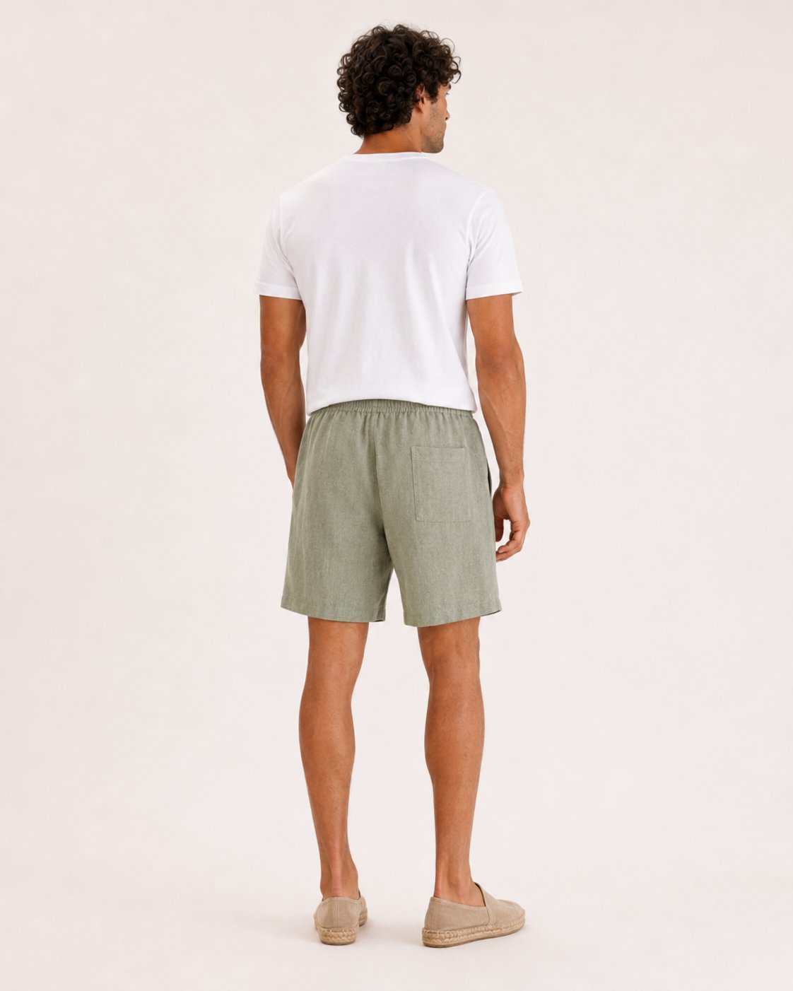 Pantalón corto de lino - 4