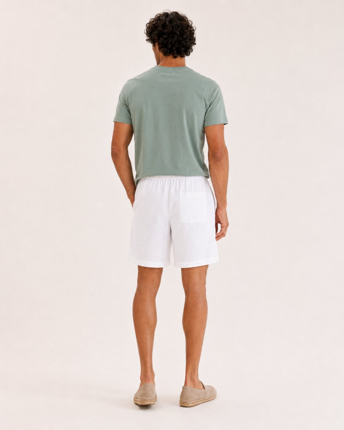 Pantalón corto de lino - 8
