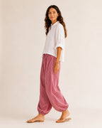 Pantalones bombachos a cuadros - 2