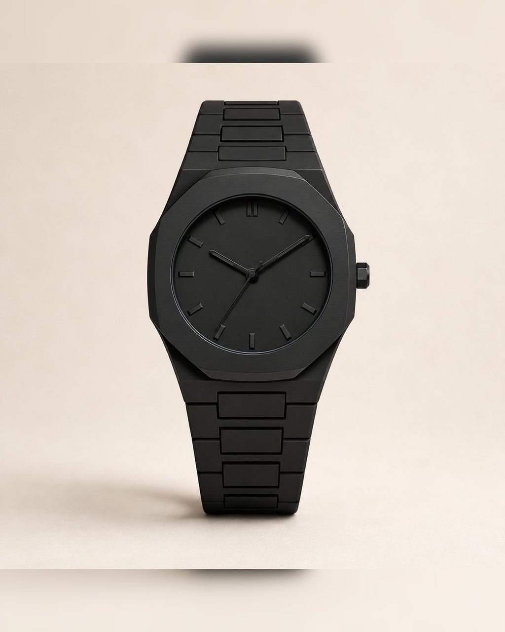 Reloj de policarbonato - 1-negro